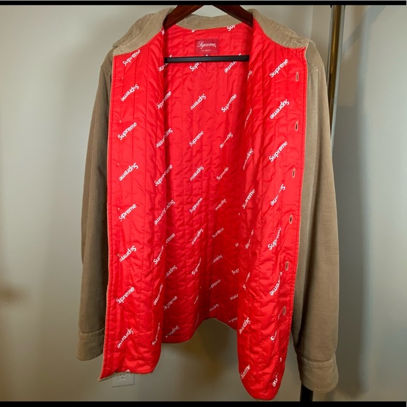 Supreme Corduroy Button Up Jacket - Picture 6 of 7